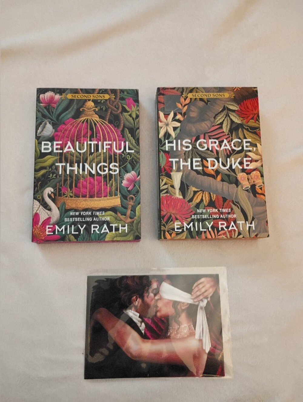 Emily Rath Second Sons 2 Book Set With Signed Book Plate And Art